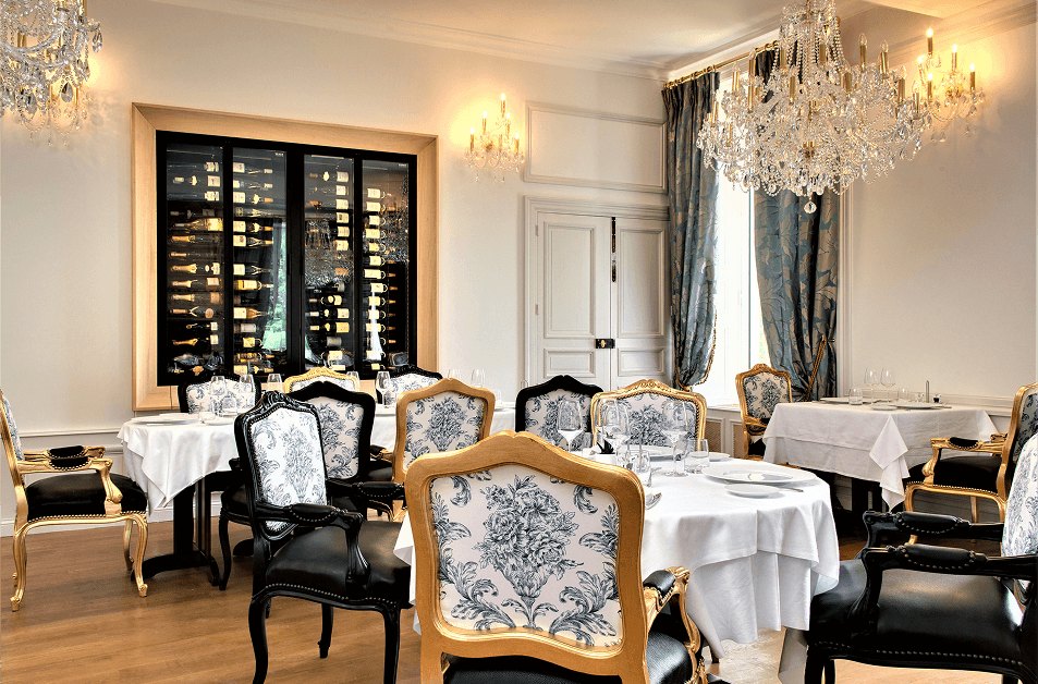 La salle du restaurant Daniel's à l'Alexandra Palace