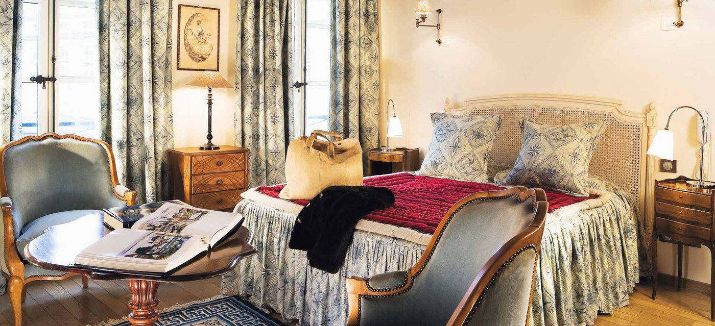Une chambre de l'Hôtel de la Cathédrale, à Metz